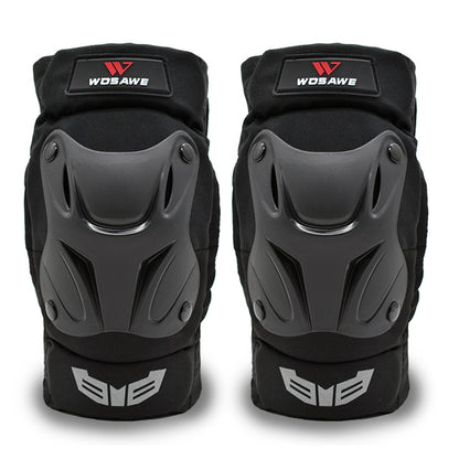 WOSAWE BC355+BC335 2 Pairs Motocross Knee Pads + Elbow Braces Motorcycle Racing MTB Elbow and Knee Protector