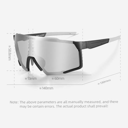 ROCKBROS SP22 Polarizing Men Women Sports Outdoor Windproof Sandproof Bicycle Cycling Glasses with Myopia Frame