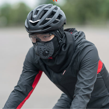 ROCKBROS LF7127 Motorcycle Men Women Winter Warm Cap Ski Balaclava Outdoor Face Mask with Breathe Valve