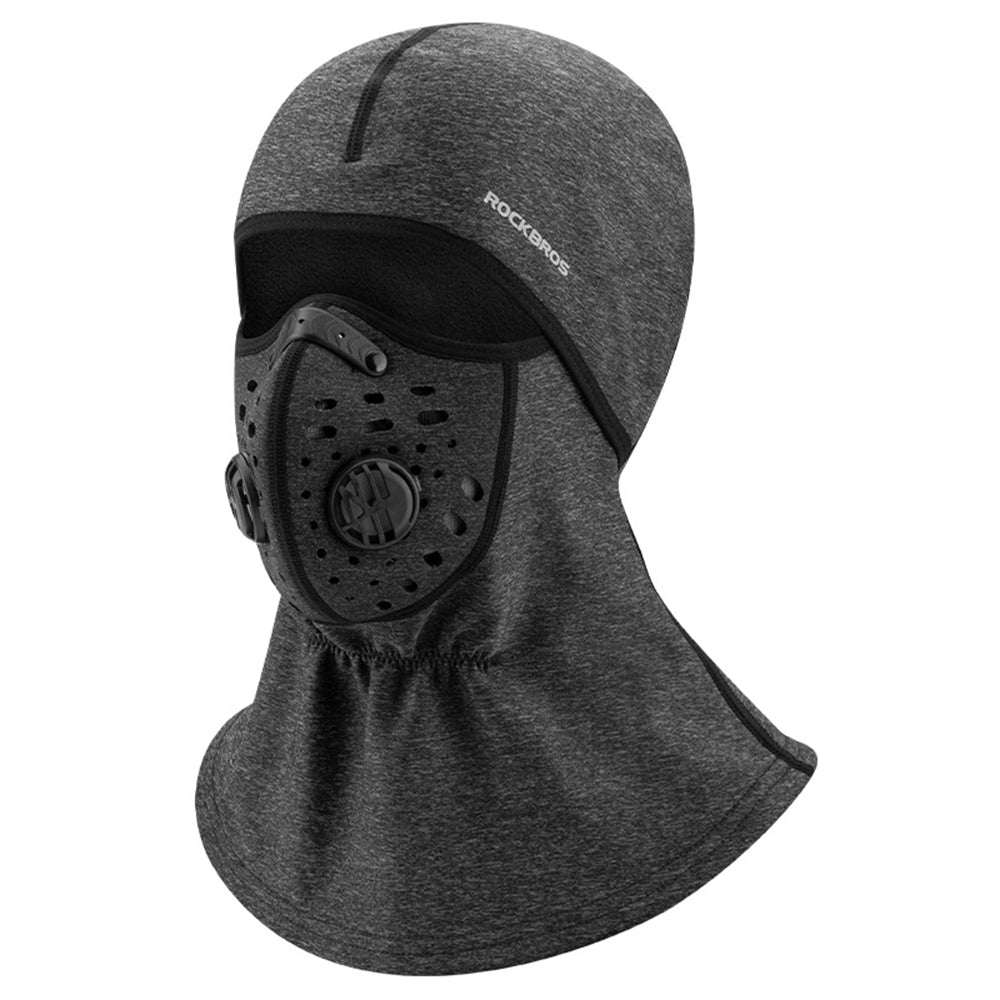 ROCKBROS LF7127 Motorcycle Men Women Winter Warm Cap Ski Balaclava Outdoor Face Mask with Breathe Valve