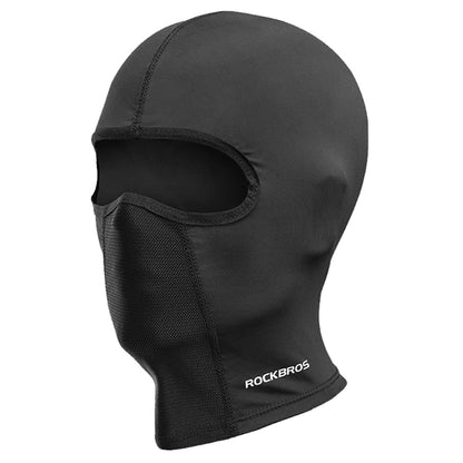 ROCKBROS LF8064 Motorcycle Face Mask Sun Protection Ice Silk Outdoor Cycling Balaclava Cap Scraf Stretch Helmet Liner