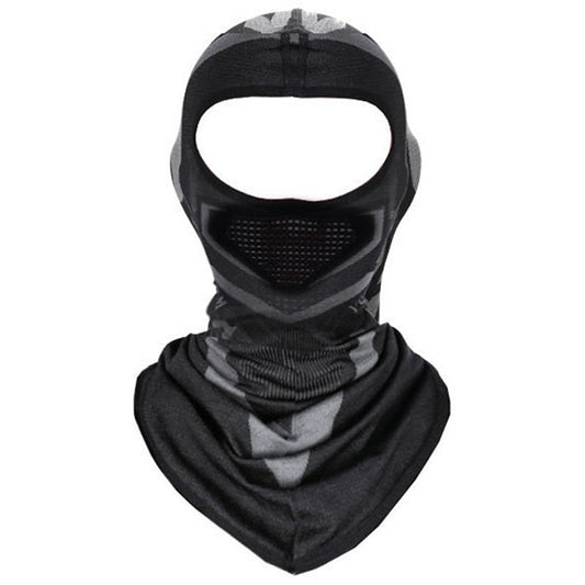 YSANAM YS3513 Warm Balaclava Thermal Face Mask Head Scarf UV Protection for Skiing, Cycling, Climing, Running (Long Style)