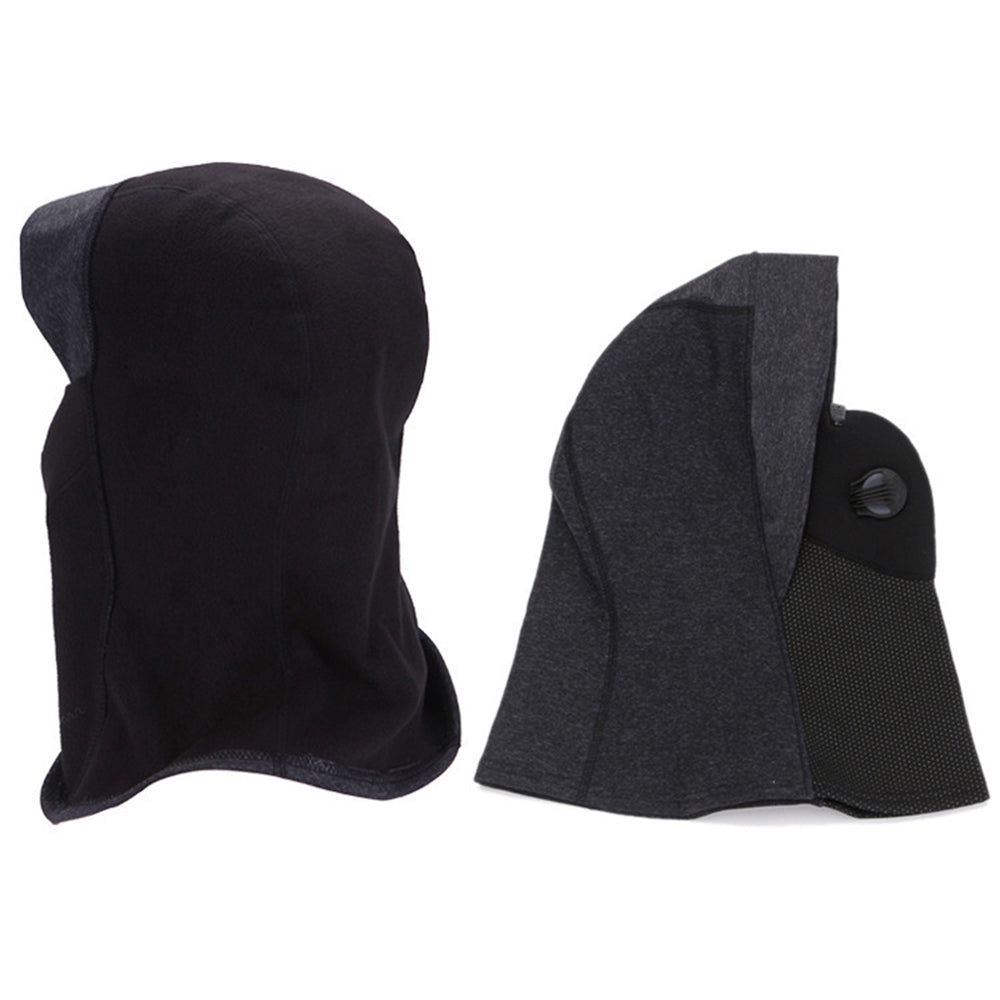 YSANAM YS3645 Winter Fleece Lined Balaclava Long Face Mask with Replaceable Filter