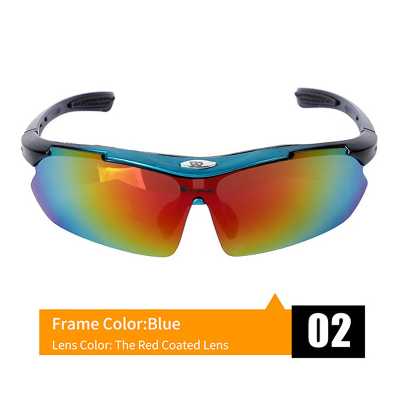 WEST BIKING UV400 Protection Outdoor Sports Cycling Glasses