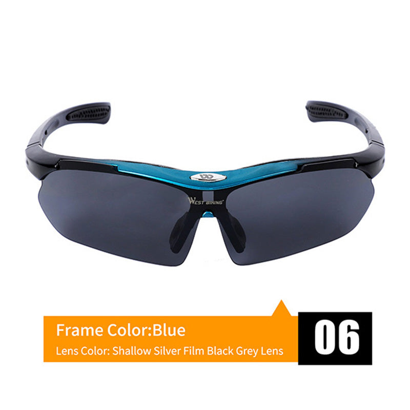 WEST BIKING UV400 Protection Outdoor Sports Cycling Glasses