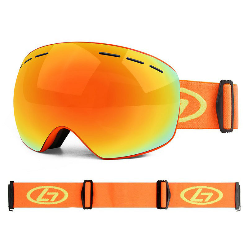 OBAOLAY H019 Double Layer Anti-fog Ski Goggles Windproof Sandproof Ski Glasses with Storage Box