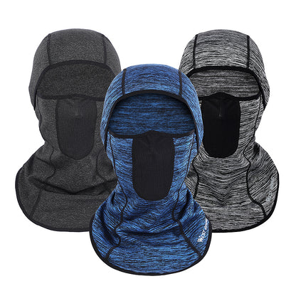 WEST BIKING Winter Thermal Fleece Breathable Face Mask Cycling Headgear Windproof Outdoor Sports Mask Scarf