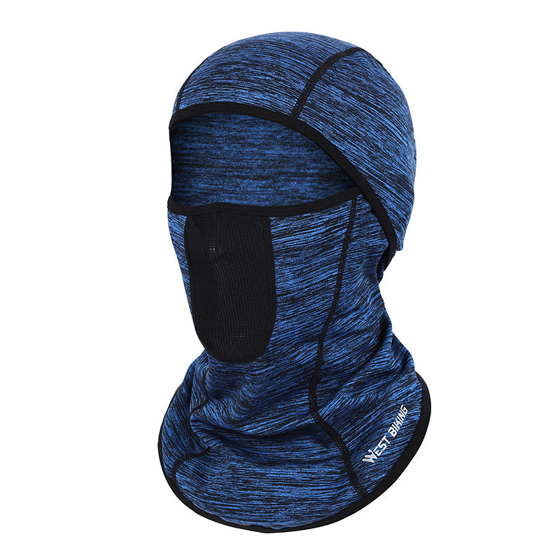 WEST BIKING Winter Thermal Fleece Breathable Face Mask Cycling Headgear Windproof Outdoor Sports Mask Scarf