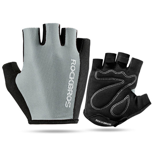 ROCKBROS Half-finger Protection Gloves Outdoor Sports Cycling Non-slip Shockproof Gloves