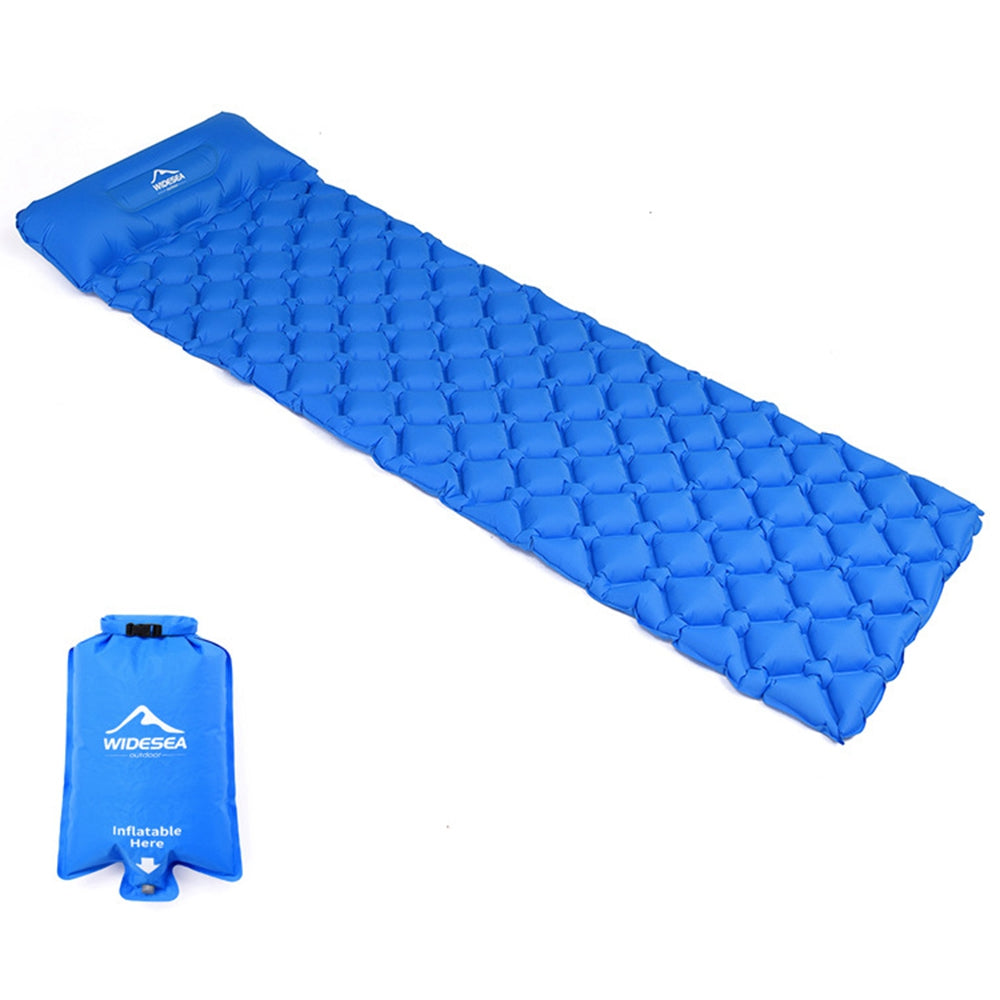 WIDESEA WSCM-001 Inflatable Mattress Outdoor Camping Pillow Mat Sleeping Mat Cushion Bed with Air Bag