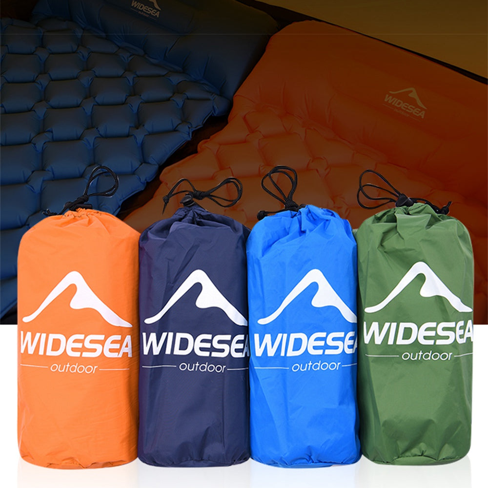 WIDESEA WSCM-001 Inflatable Mattress Outdoor Camping Pillow Mat Sleeping Mat Cushion Bed with Air Bag