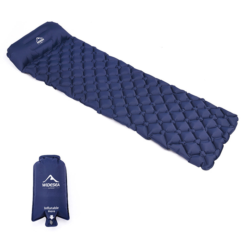 WIDESEA WSCM-001 Inflatable Mattress Outdoor Camping Pillow Mat Sleeping Mat Cushion Bed with Air Bag