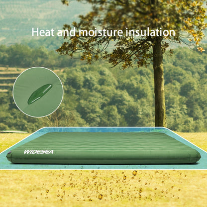 WIDESEA WSCM-201G Double Person Thicken Camping Pad Air Mattress Moisture-proof Inflatable Sleeping Mat