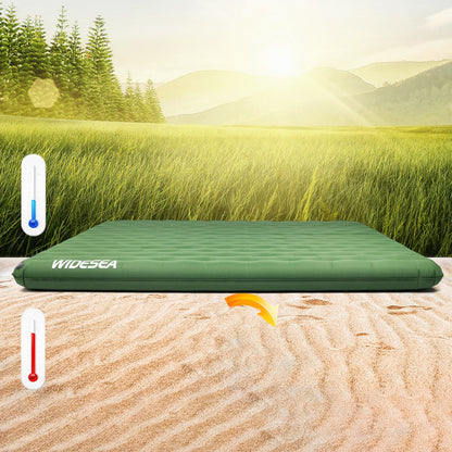 WIDESEA WSCM-201G Double Person Thicken Camping Pad Air Mattress Moisture-proof Inflatable Sleeping Mat