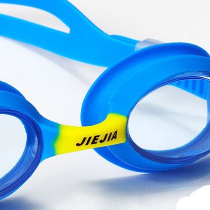 JIEJIA J2670 Kids HD Swimming Goggles Waterproof Glasses Children Anti-Fog Anti-UV Eyeglasses