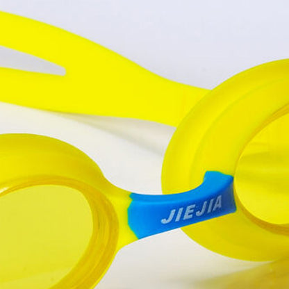 JIEJIA J2670 Kids HD Swimming Goggles Waterproof Glasses Children Anti-Fog Anti-UV Eyeglasses