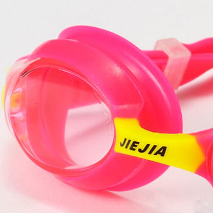 JIEJIA J2670 Kids HD Swimming Goggles Waterproof Glasses Children Anti-Fog Anti-UV Eyeglasses