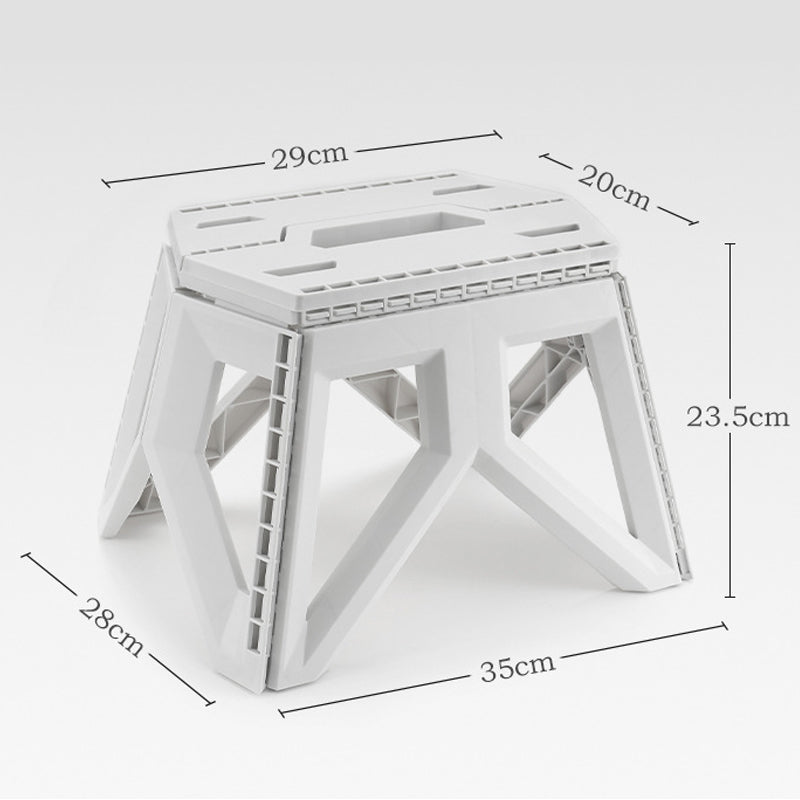 HALIN Plastic Multi-purpose Folding Stool Outdoor Portable Camping Stool for Adults Children