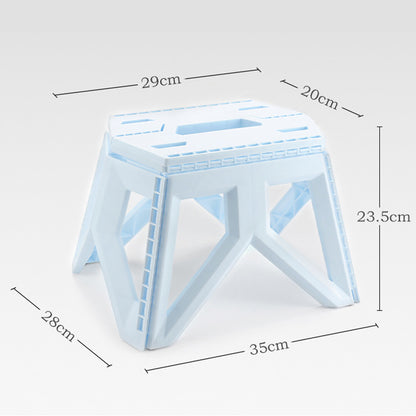 HALIN Plastic Multi-purpose Folding Stool Outdoor Portable Camping Stool for Adults Children