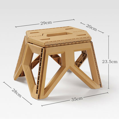 HALIN Plastic Multi-purpose Folding Stool Outdoor Portable Camping Stool for Adults Children