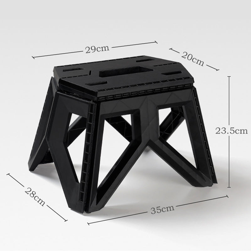 HALIN Plastic Multi-purpose Folding Stool Outdoor Portable Camping Stool for Adults Children