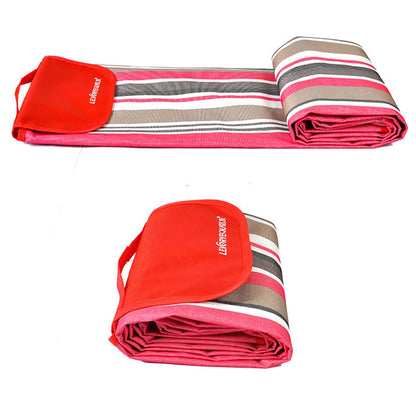 LEVORYEOU LR-987774 200*150cm Portable Outdoor Camping Picnic Mat Foldable Waterproof Lawn Mat