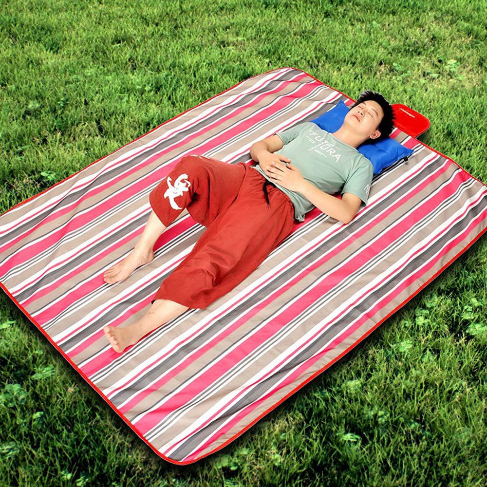 LEVORYEOU LR-987774 200*150cm Portable Outdoor Camping Picnic Mat Foldable Waterproof Lawn Mat