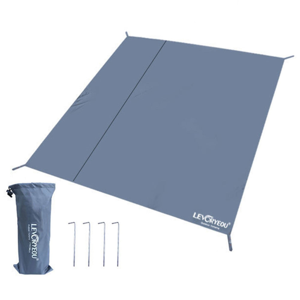 LEVORYEOU LR-D8521 210*180cm 210D Oxford Fabric Waterproof Picnic Mat Thicken Camping Mat