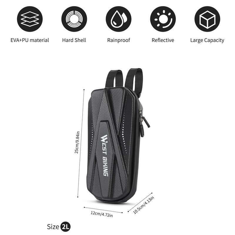 WEST BIKING Electric Scooter Bag Waterproof Handle Bag 2L