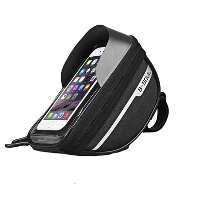 B-SOUL Anti-splash Touch Screen Mobile Phone Bag Bicycle Front Bag