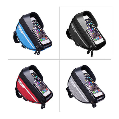 B-SOUL Anti-splash Touch Screen Mobile Phone Bag Bicycle Front Bag