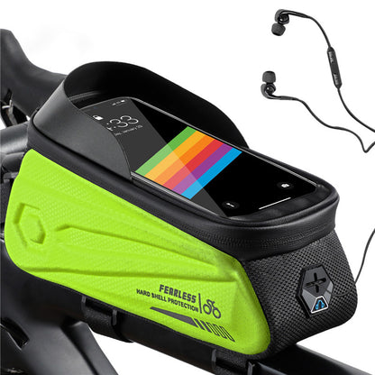 WEST BIKING YP0707252 Waterproof Bicycle Bag 7.0inch Touch Screen Phone Bag MTB Road Bike Front Frame Bag