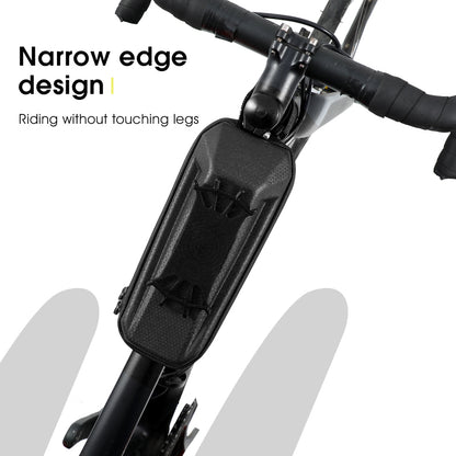 WEST BIKING YP0707263 Cycling EVA Bicycle Waterproof Front Frame Top Tube Handlebar Bag Case with Phone Holder