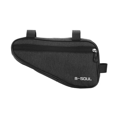 B-SOUL 1.5L Bike Storage Bag Handlebar Bag Triangle Saddle Frame Pouch for Cycling