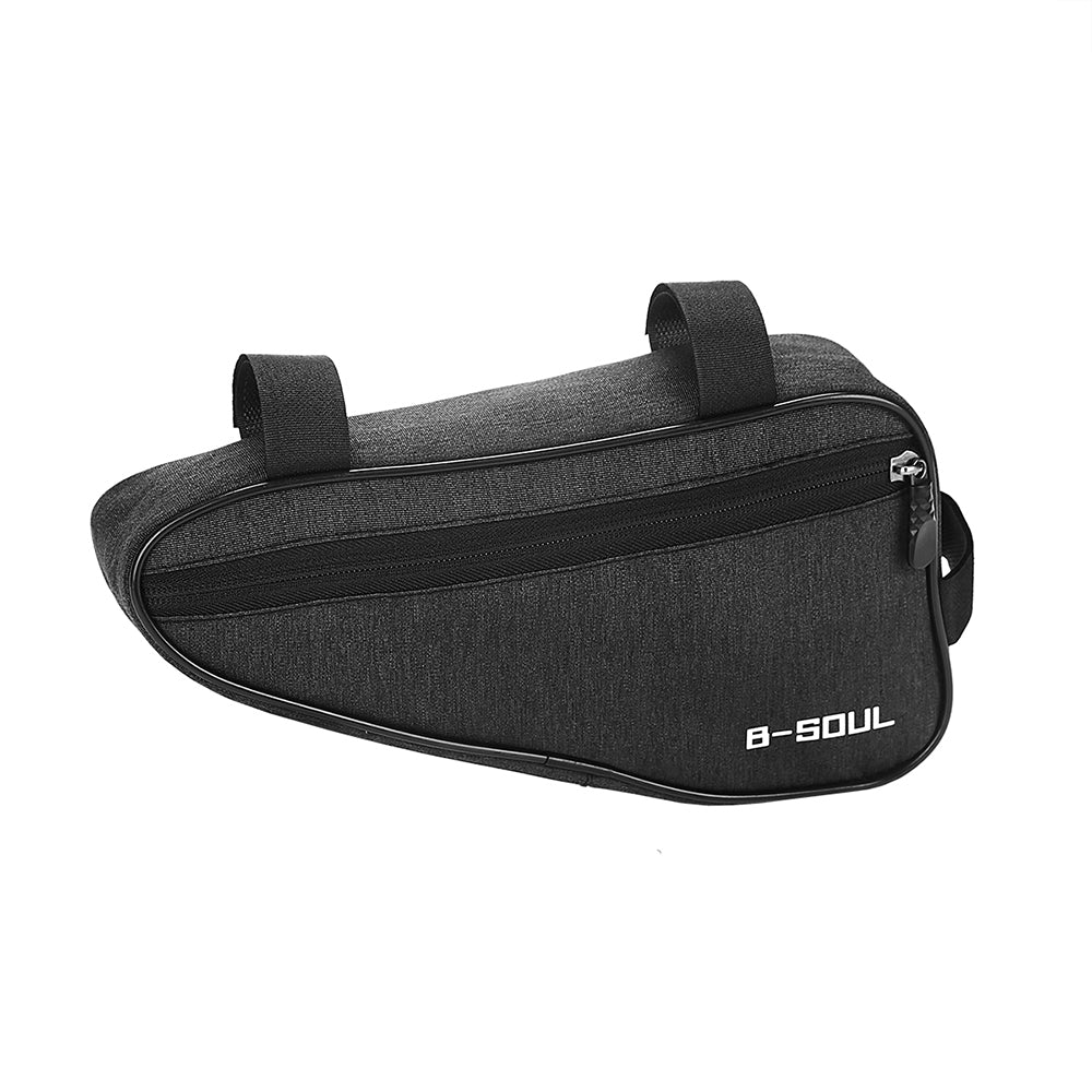 B-SOUL 1.5L Bike Storage Bag Handlebar Bag Triangle Saddle Frame Pouch for Cycling