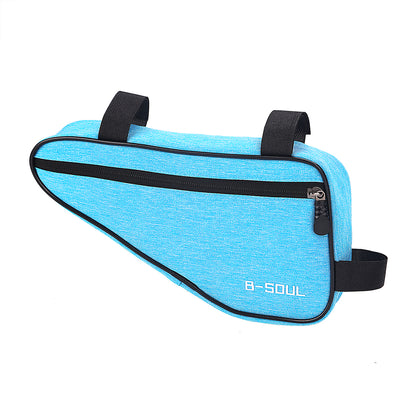 B-SOUL 1.5L Bike Storage Bag Handlebar Bag Triangle Saddle Frame Pouch for Cycling