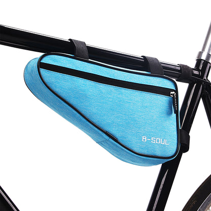 B-SOUL 1.5L Bike Storage Bag Handlebar Bag Triangle Saddle Frame Pouch for Cycling