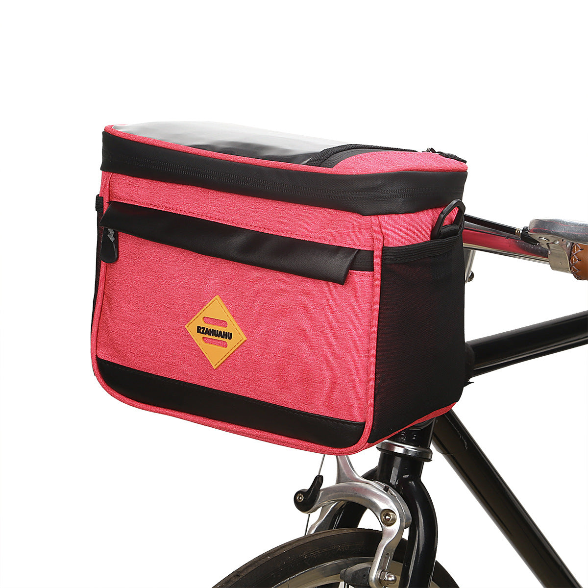 RZAHUAHU YA429 4.5L Waterproof Front Tube Cycling Bag MTB Bike Handlebar Thermal Insulation Bag