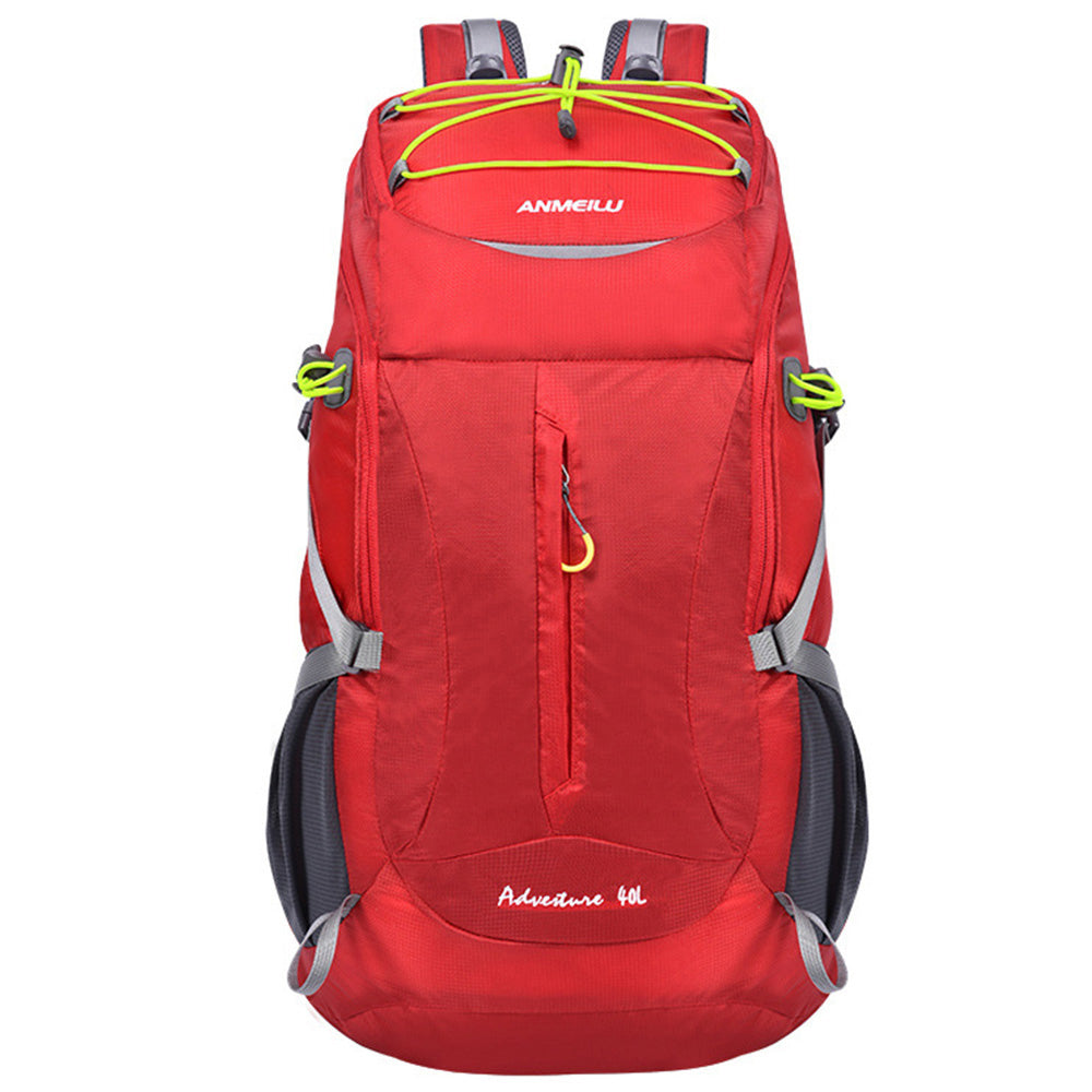 ANMEILU 1040 Waterproof 40L Outdoor Camping Hiking Backpack Breathable Rucksack with Survival Whistle