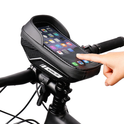 WHEEL UP G40 Waterproof Phone Pouch Bike Frame Bag Bicycle Top Tube Handlebar Bag