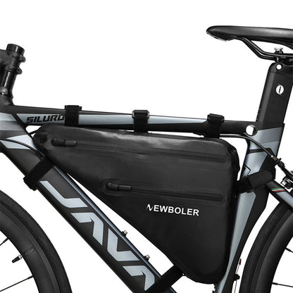 NEWBOLER BAG209 10L Bicycle Triangle Bag Bike Frame Front Tube Bag Waterproof Cycling Bag