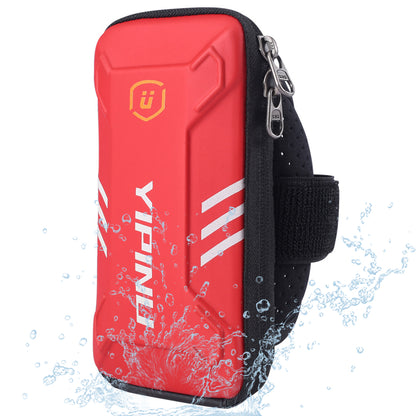 YIPINU Size L, Waterproof Sports Armband Bag Night Running Arm Case for 5-7inch Cell Phone