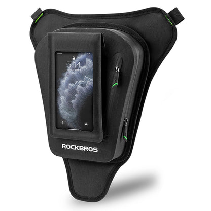 ROCKBROS AS-089 Motorcycle Fuel Tank Magnetic Bag Waterproof Touch Screen Phone Pouch Storage Bag