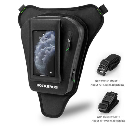 ROCKBROS AS-089 Motorcycle Fuel Tank Magnetic Bag Waterproof Touch Screen Phone Pouch Storage Bag