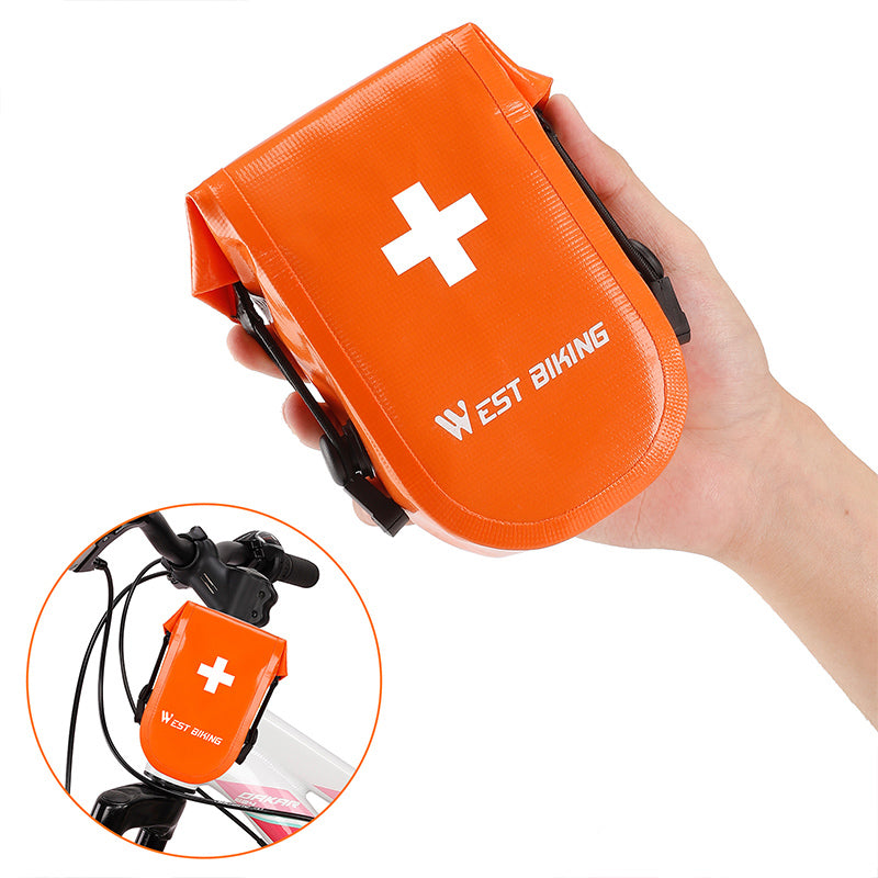 WEST BIKING YP0707300 First Aid Kit Emergency Medical Supplies Waterproof Cycling Bag Outdoor Survival Kit for Camping Hiking Travel