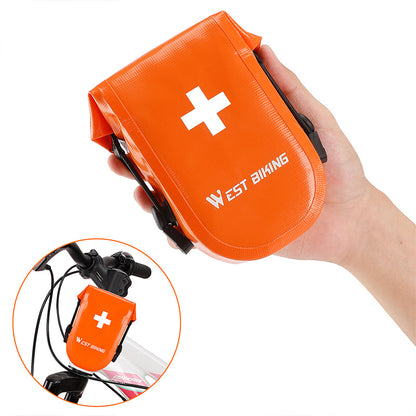 WEST BIKING YP0707300 First Aid Kit Emergency Medical Supplies Waterproof Cycling Bag Outdoor Survival Kit for Camping Hiking Travel