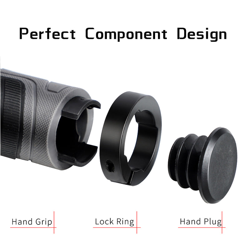 WEST BIKING Bike Handlebar Grips Lock-on Bicycle Grips Handle Bar End Holding Locking Grips