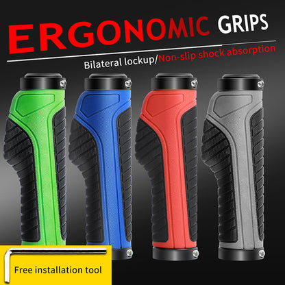 WEST BIKING Bike Handlebar Grips Lock-on Bicycle Grips Handle Bar End Holding Locking Grips