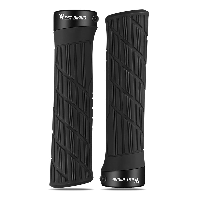 WEST BIKING YP0804063 One Pair Bike Handlebar Grips Non-slip Bicycle Handlebar Grips Cover for Mountain Bike Scooters Road Bike BMX MTB