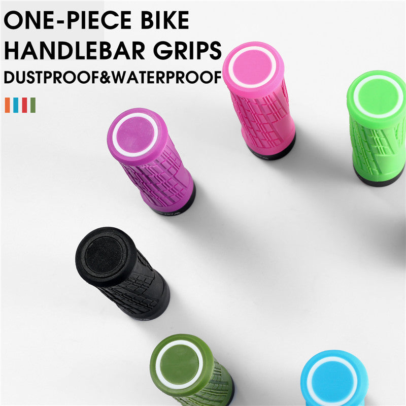 WEST BIKING YP0804063 One Pair Bike Handlebar Grips Non-slip Bicycle Handlebar Grips Cover for Mountain Bike Scooters Road Bike BMX MTB